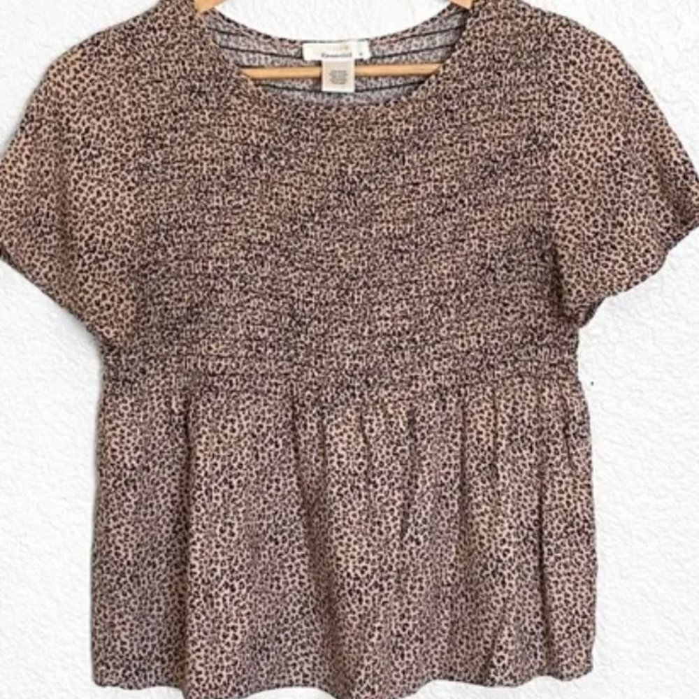 Cheetah Print Top